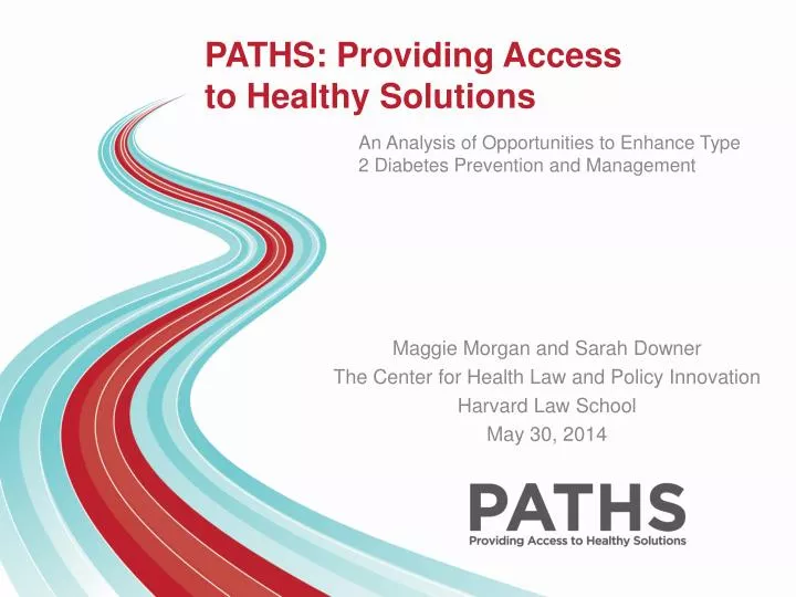 paths providing access to healthy solutions