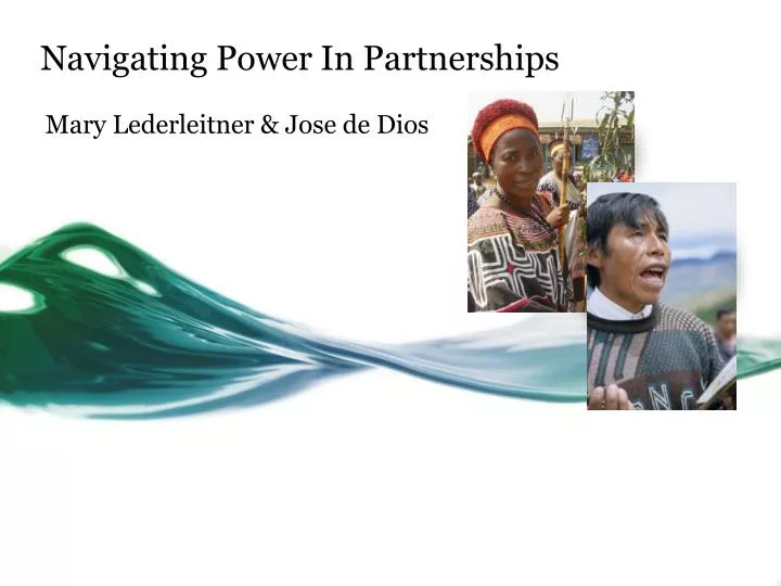 navigating power in partnerships