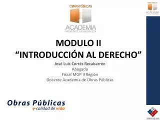modulo ii introducci n al derecho
