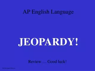 AP English Language