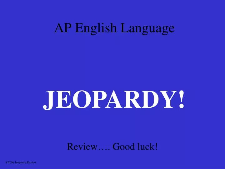 ap english language