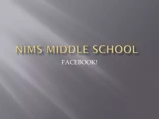 Nims Middle school