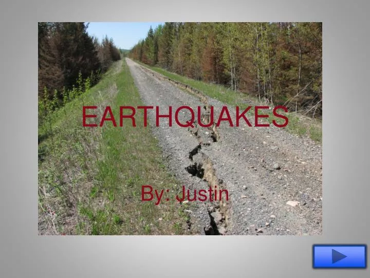 earthquakes