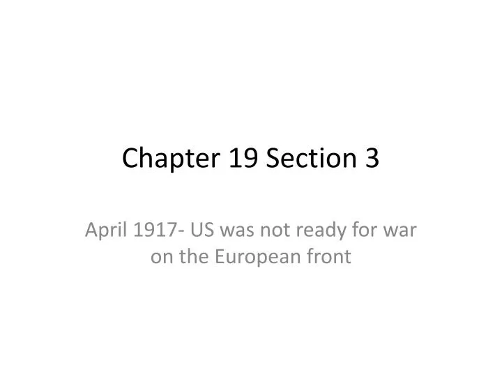 chapter 19 section 3