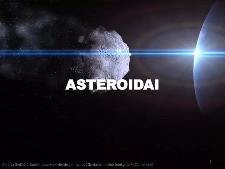 asteroidai