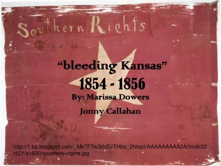 bleeding kansas 1854 1856