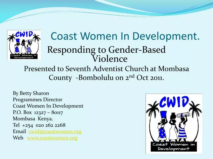 coast women in development