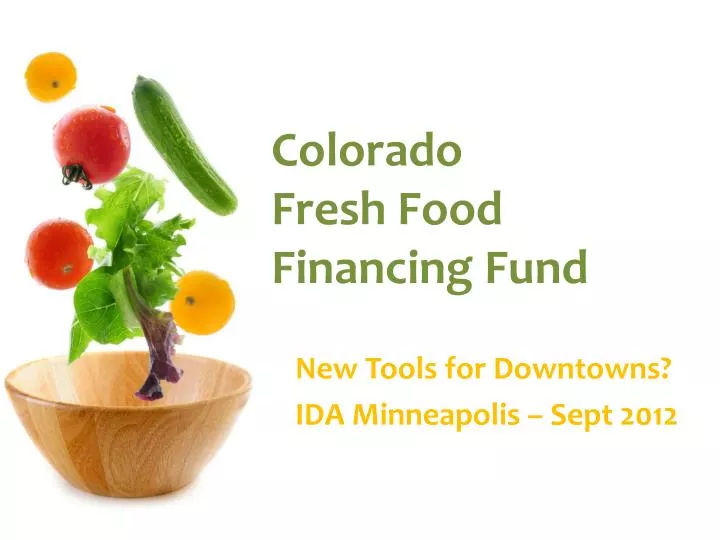 colorado fresh food f inancing fund