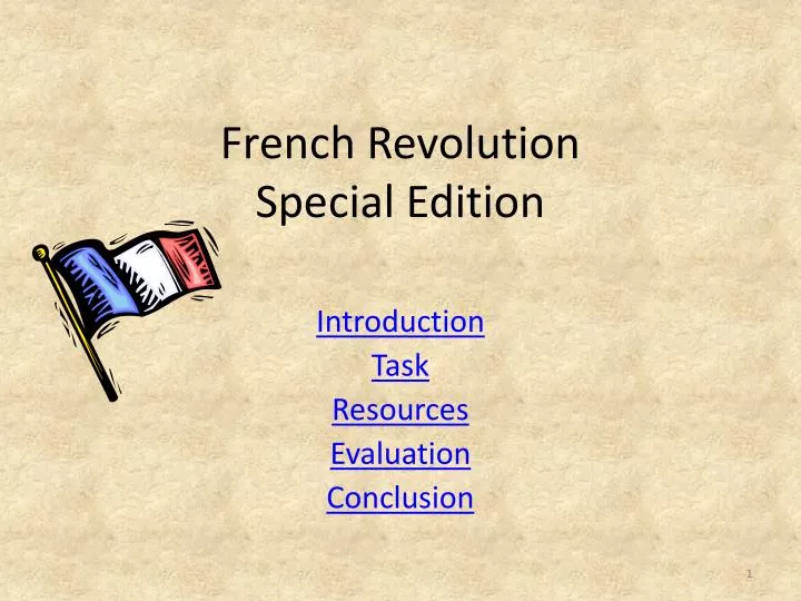 french revolution special edition
