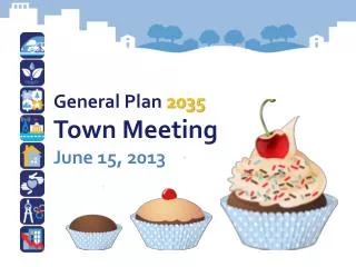 General Plan 2035 Town Meeting June 15, 2013
