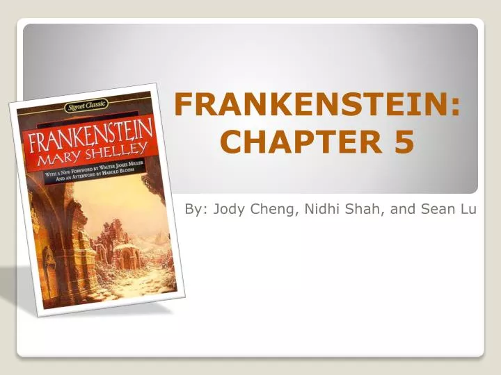 frankenstein chapter 5