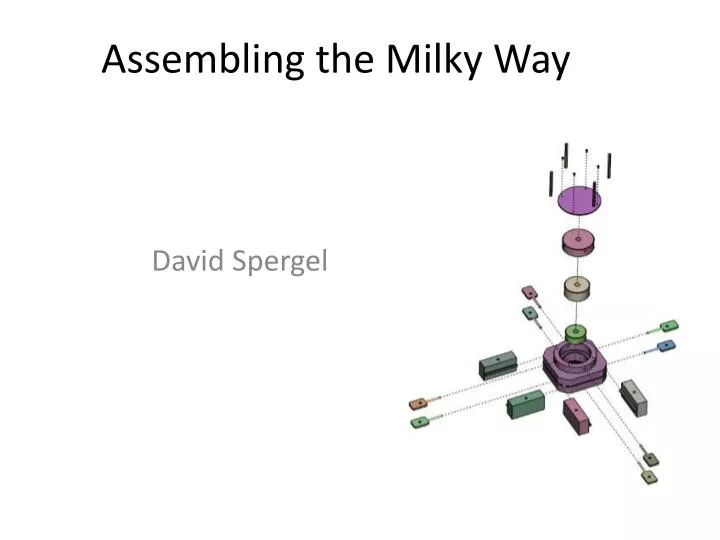 assembling the milky way