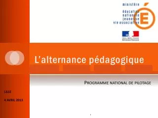 l alternance p dagogique