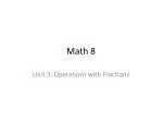Math 8 - slide 1