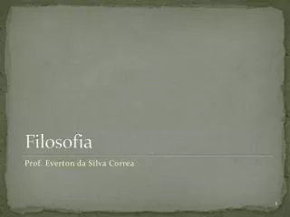 filosofia