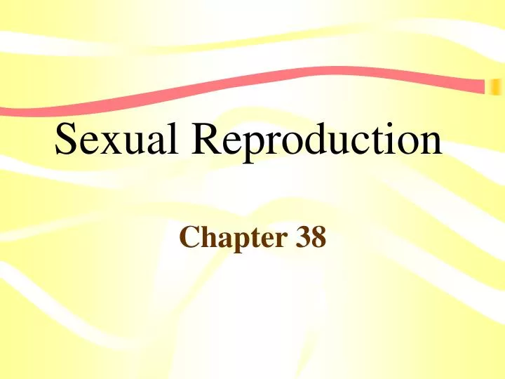 sexual reproduction