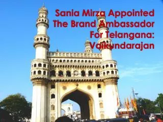 Sania Mirza Appointed The Brand Ambassador For Telangana: Va