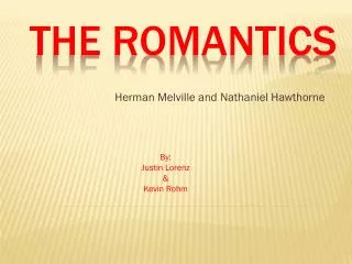 The Romantics