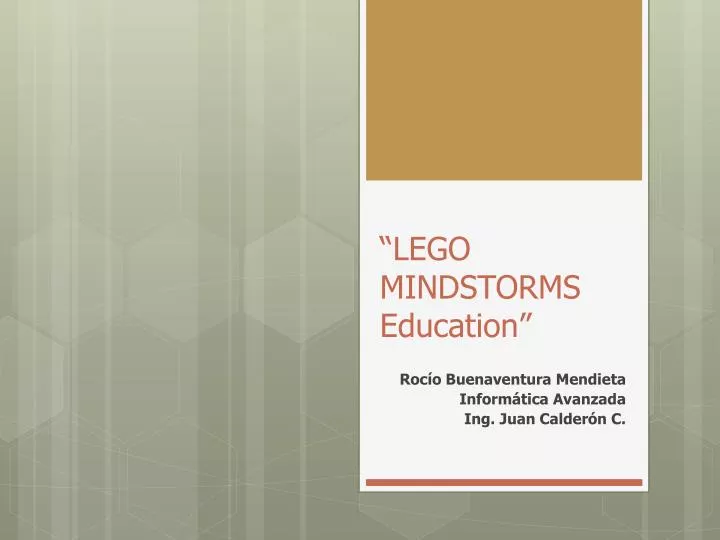 lego mindstorms education