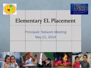 Elementary EL Placement