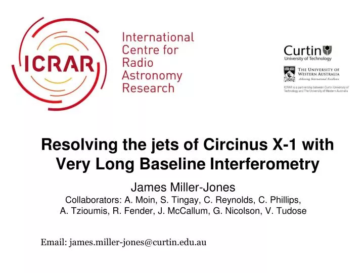 resolving the jets of circinus x 1 with very long baseline interferometry