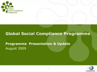 Global Social Compliance Programme