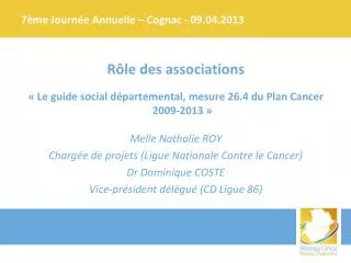 7 me journ e annuelle cognac 09 04 2013