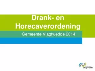 drank en horecaverordening