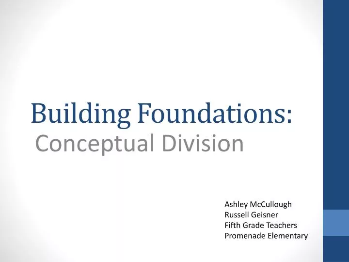 building foundations