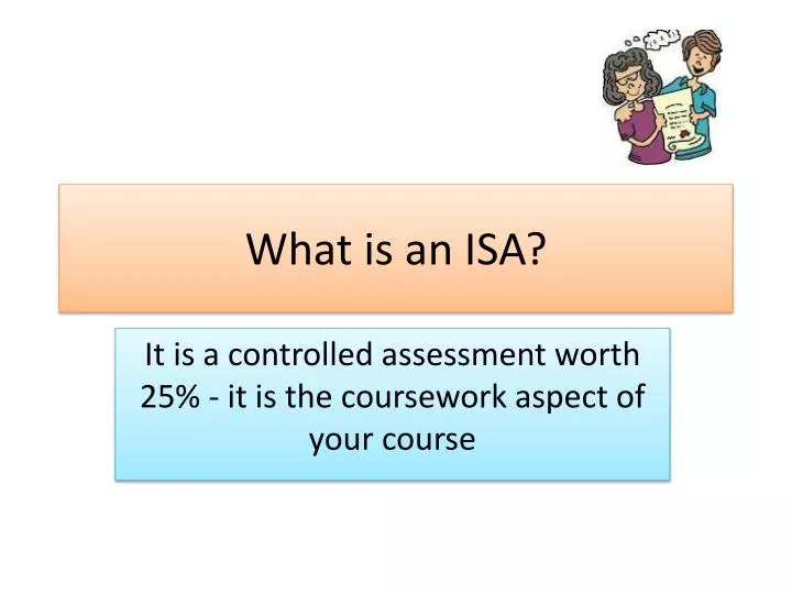 what is an isa