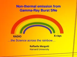 Non-thermal emission from Gamma-Ray Burst SNe