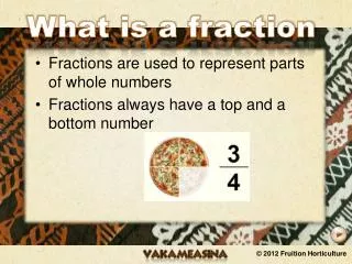 What is a fraction