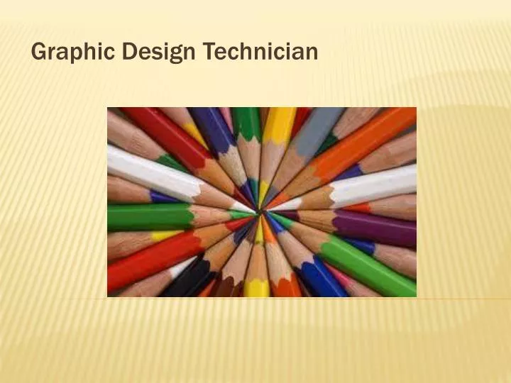 graphic design technician