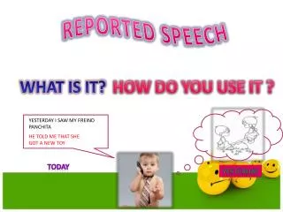 REPORTED SPEECH