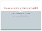 Comunicación y Cultura Digital - slide 1