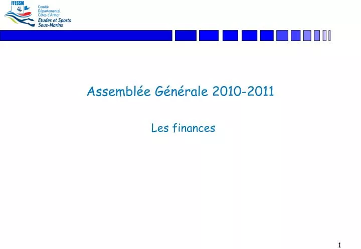 assembl e g n rale 2010 2011