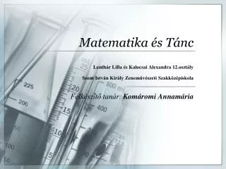 Matematika és Tánc