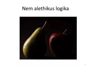 nem alethikus logika
