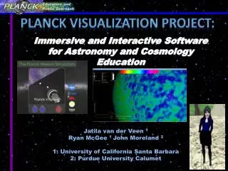 Planck Visualization project: