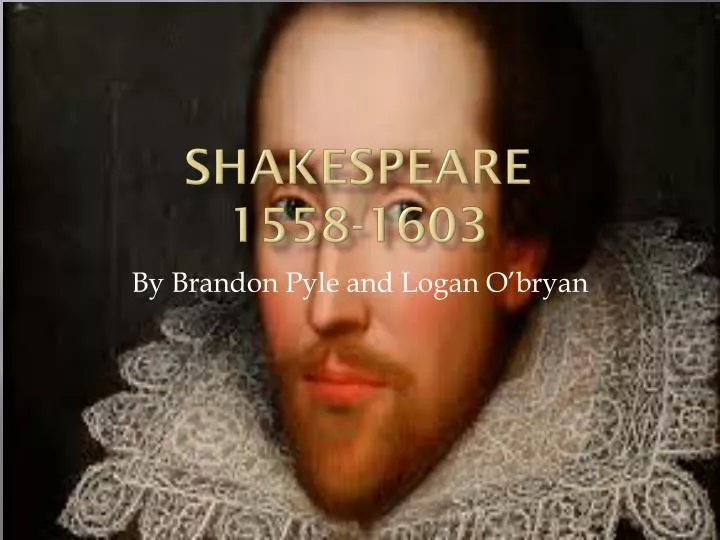 shakespeare 1558 1603