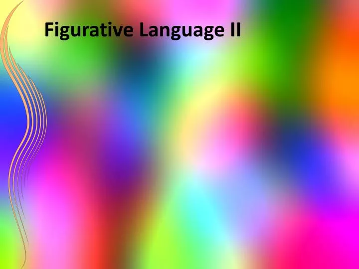 figurative language ii