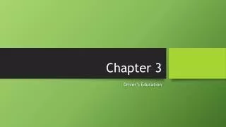 Chapter 3