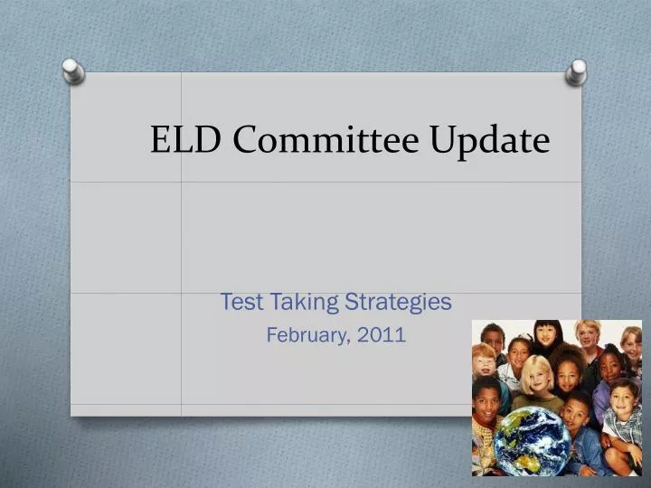 eld committee update