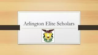 Arlington Elite Scholars