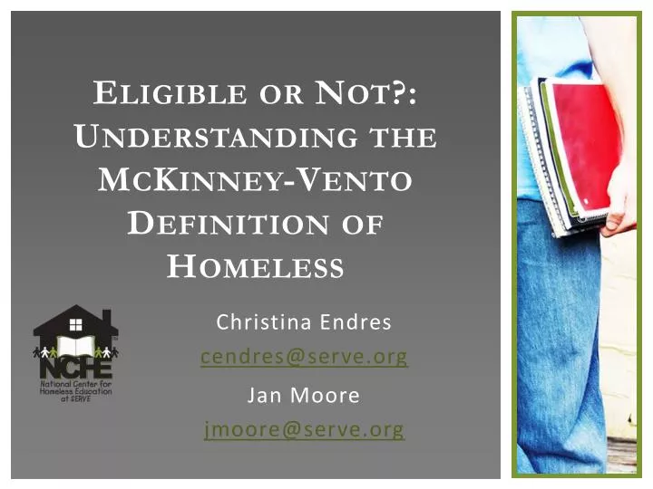 eligible or not understanding the mckinney vento definition of homeless