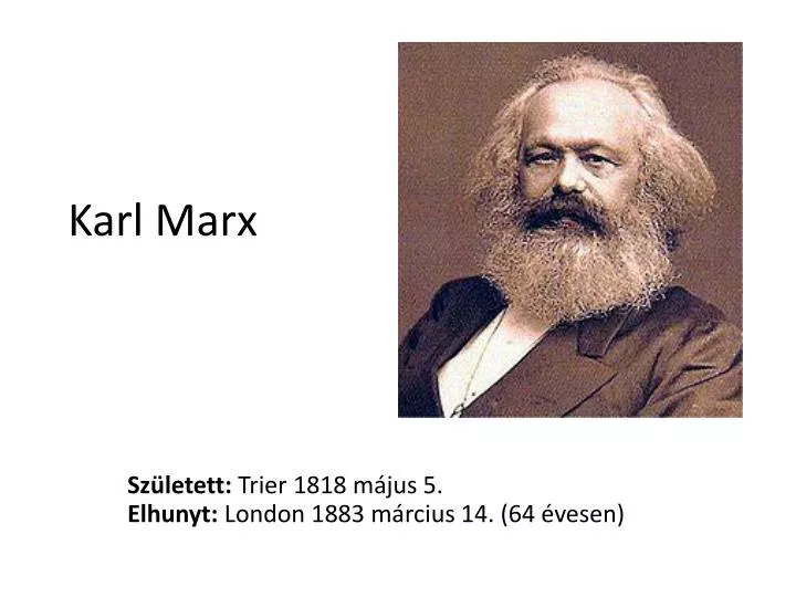 karl marx