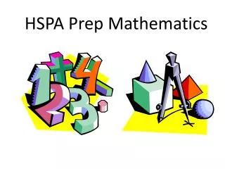 HSPA Prep Mathematics