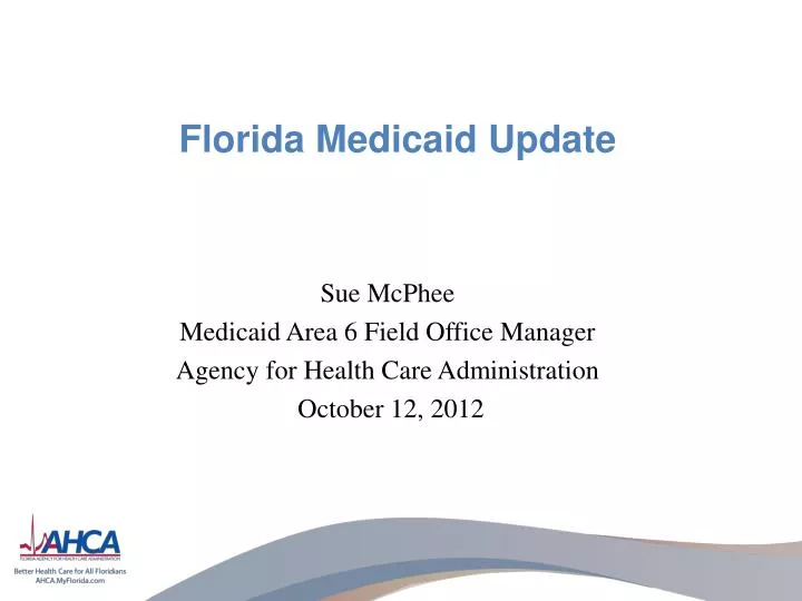 florida medicaid update