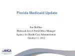 Florida Medicaid Update - slide 1
