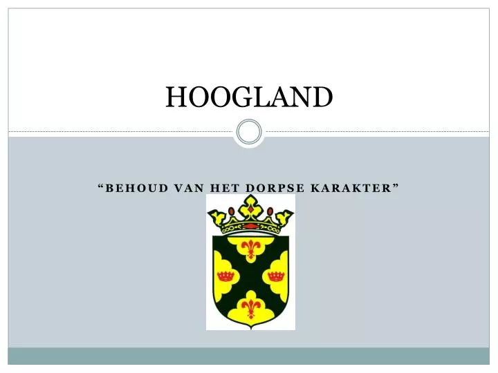 hoogland